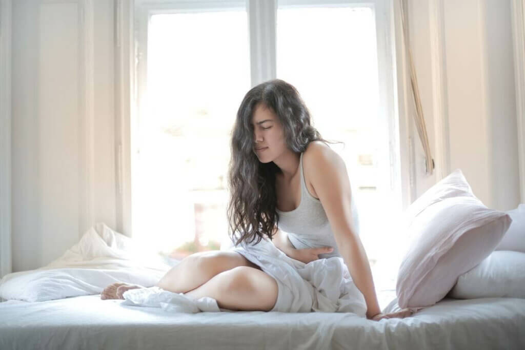 Zaniepokojona kobieta