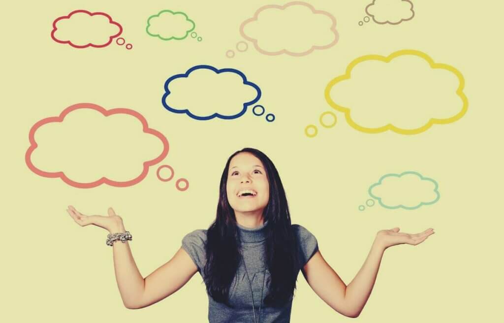 Kobieta z mnóstwem pomysłów