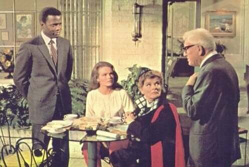 Kadr z filmu "Zgadnij, kto przyjdzie na obiad"