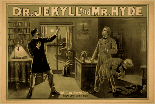 Plakat "Doktor Jekyll i pan Hyde"