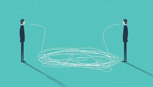 Komunikacja między dwoma mężczyznami