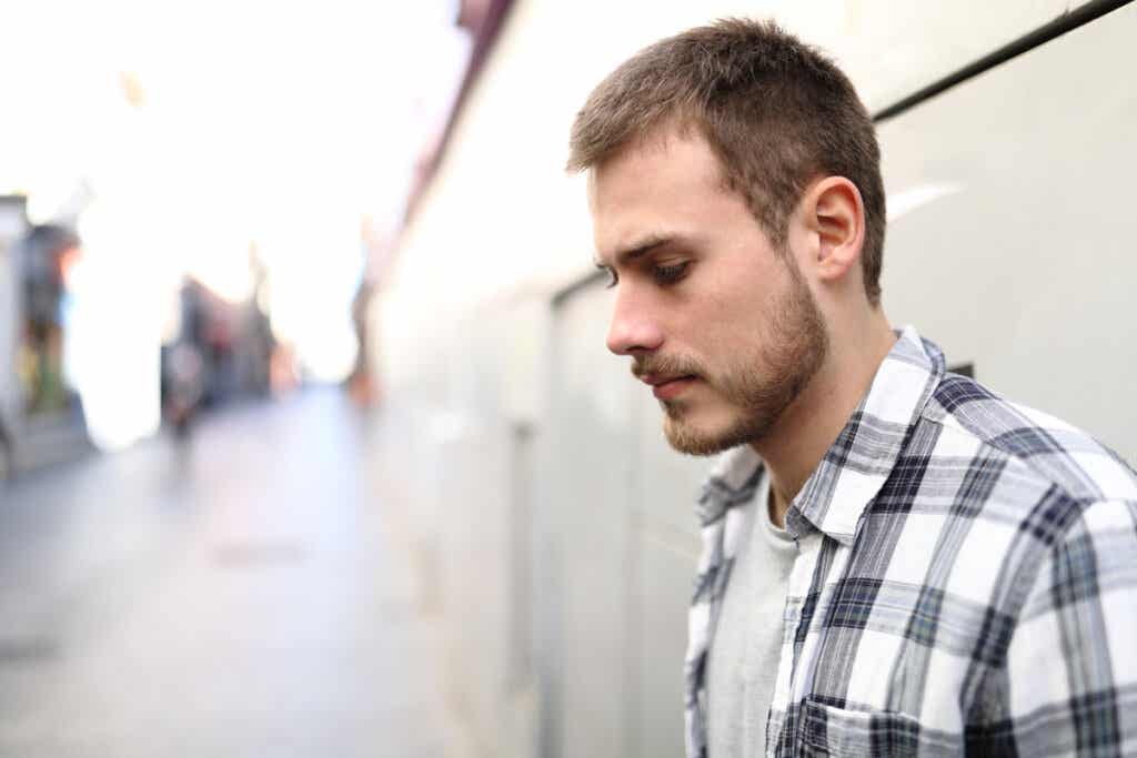 Smutny mężczyzna