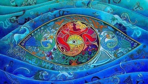 Abstrakcyjne oko - archetypy Junga