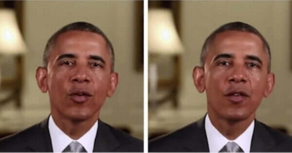 Przemawia Barack Obama, wideo Deepfake.