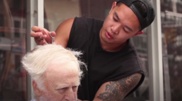 Mark Bustos: fryzjer dla bezdomnych